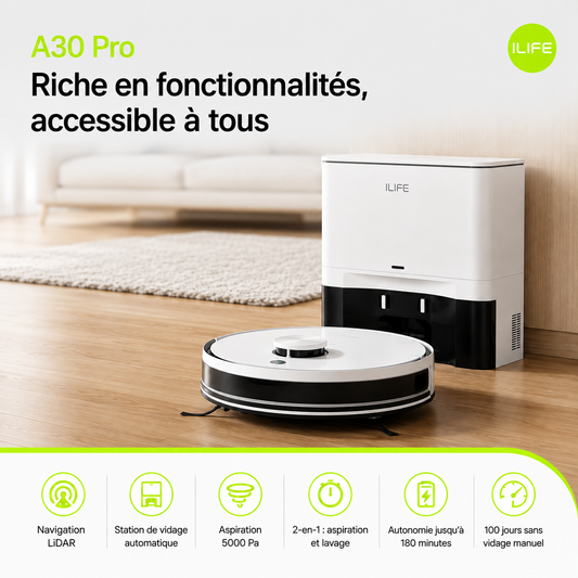 ORYN Vac R30 Pro — Robot aspirateur laveur