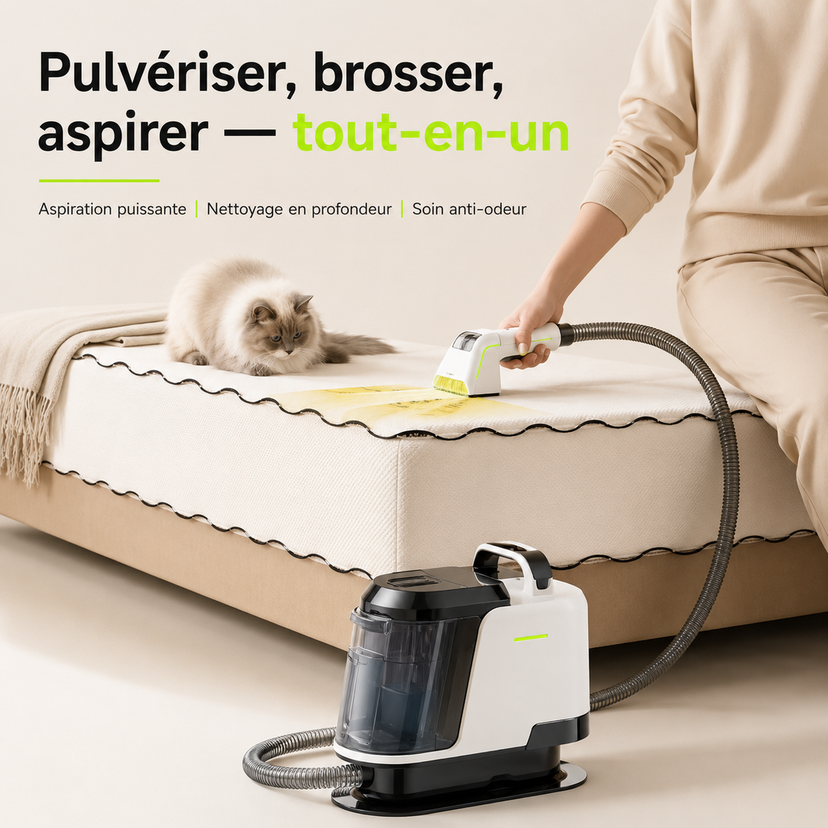ORYN Vac Y1 — Shampouineuse multi-surfaces