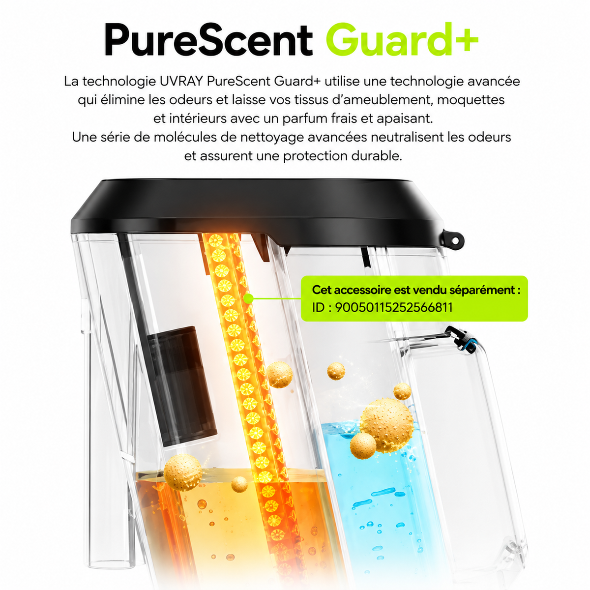 ORYN Vac Y1 — Shampouineuse multi-surfaces