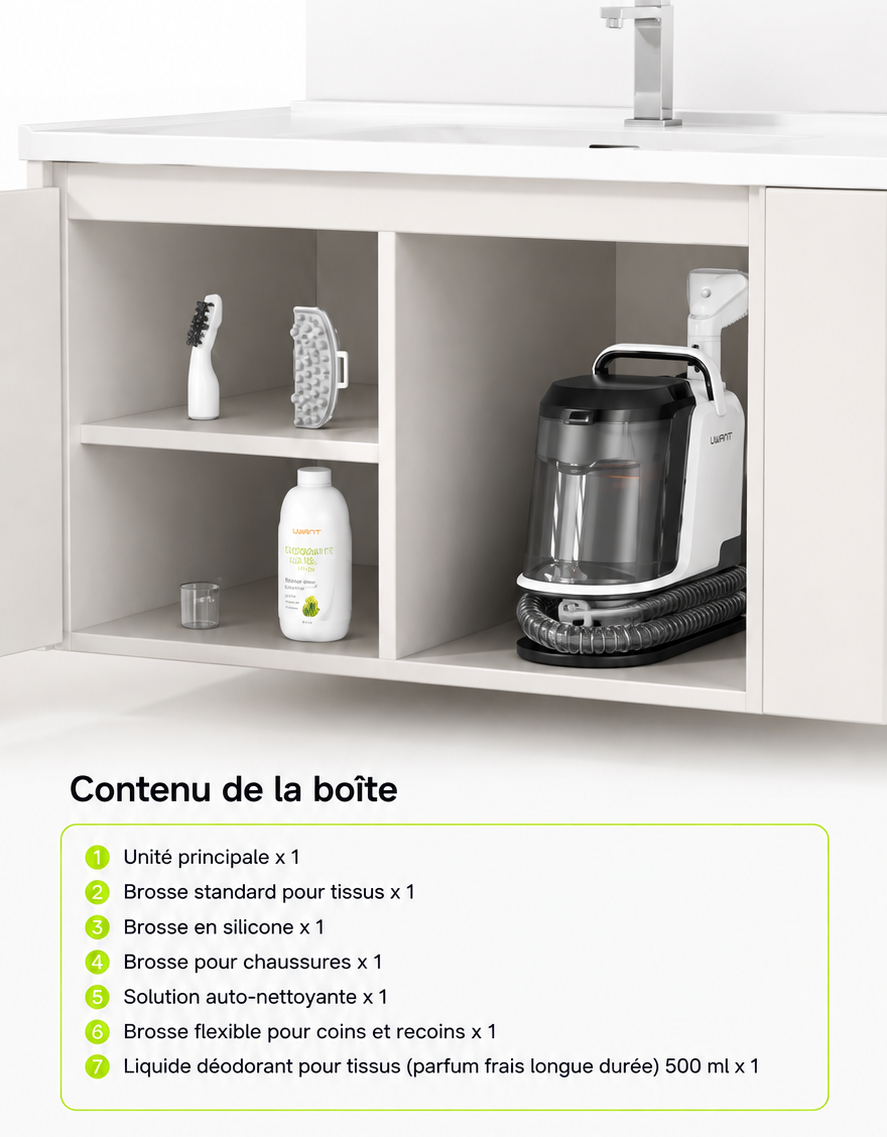 ORYN Vac Y1 — Shampouineuse multi-surfaces