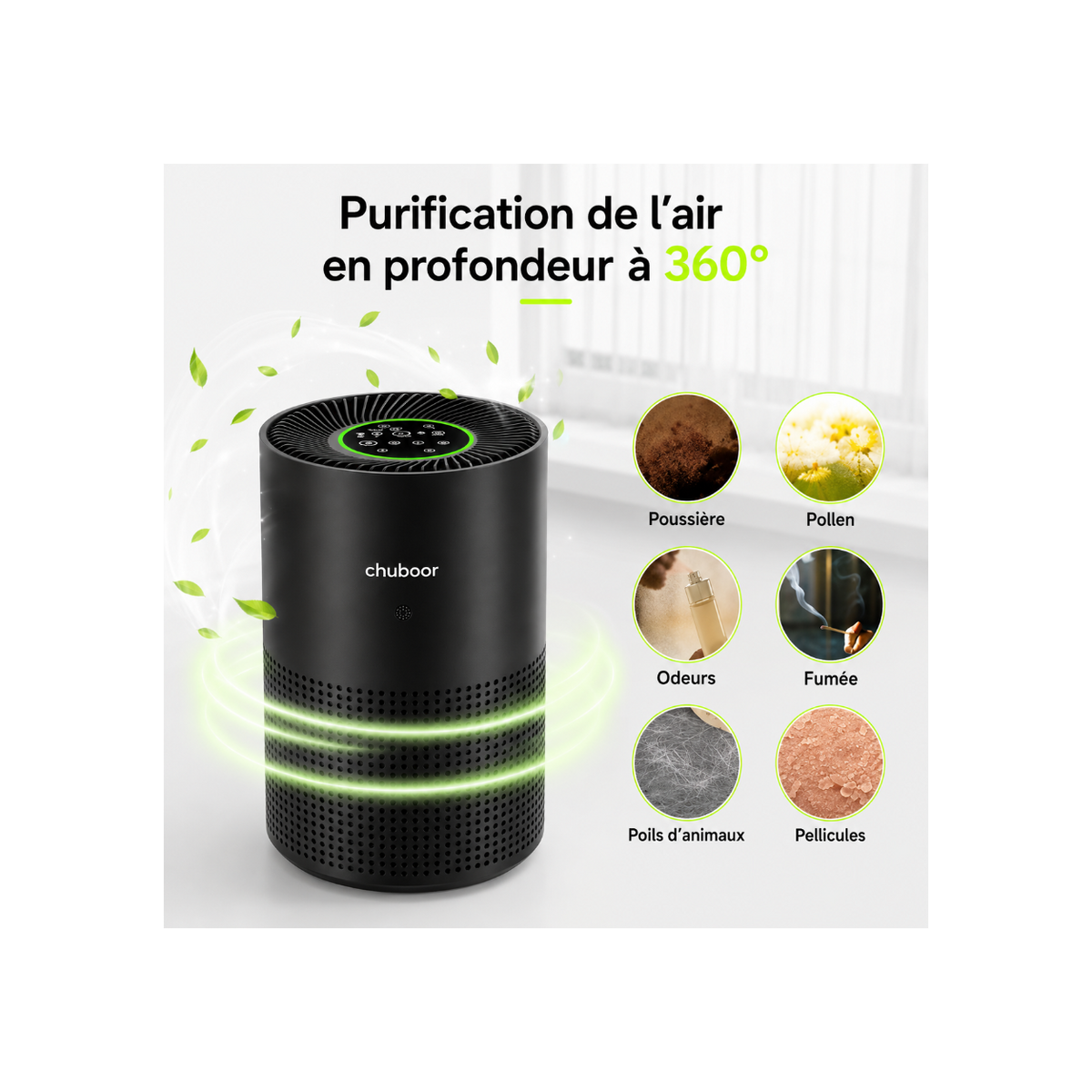 ORYN Sense PJ01 — Purificateur d'air grande surface
