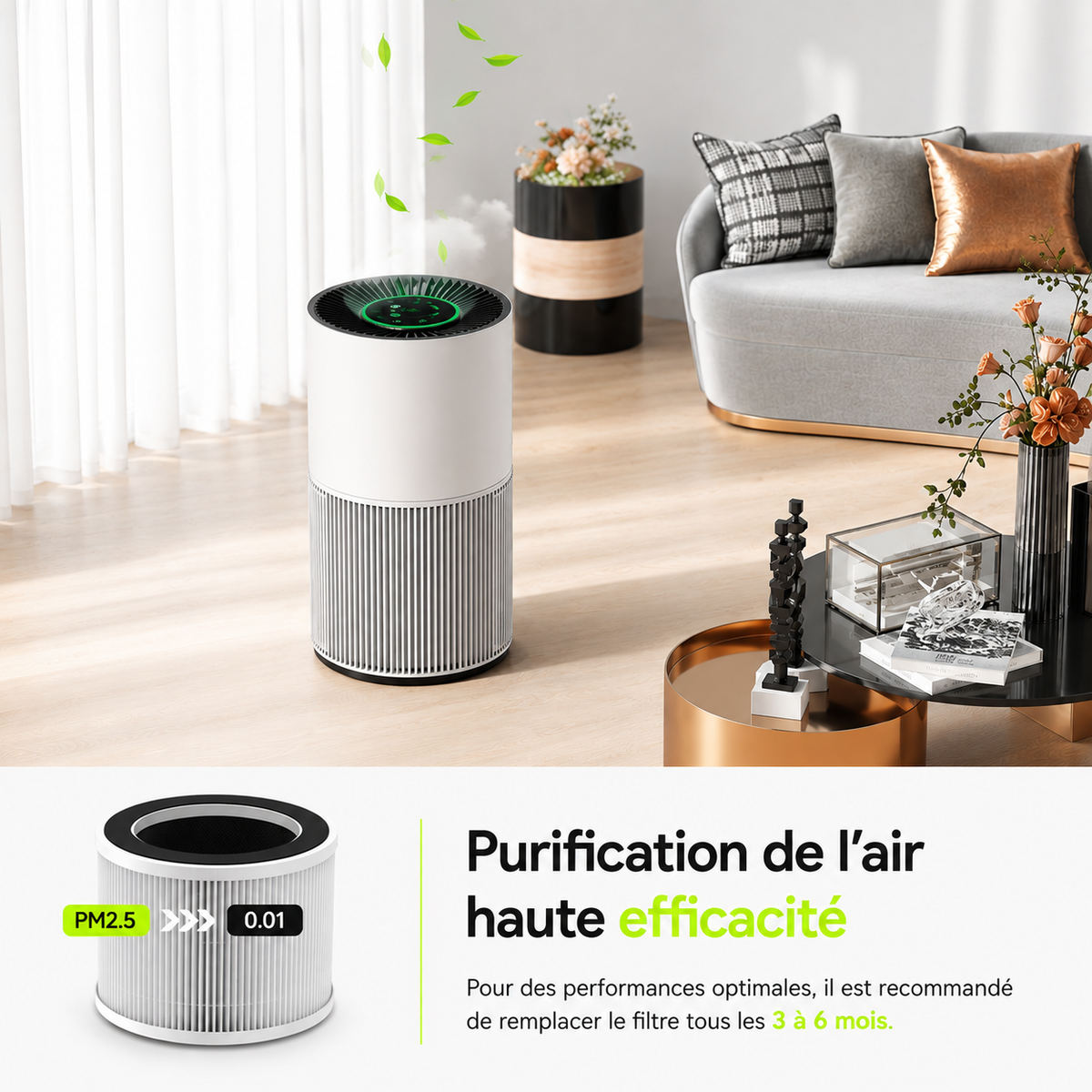 HEPA PJ10 — Filtre de rechange pour ORYN sensePJ10