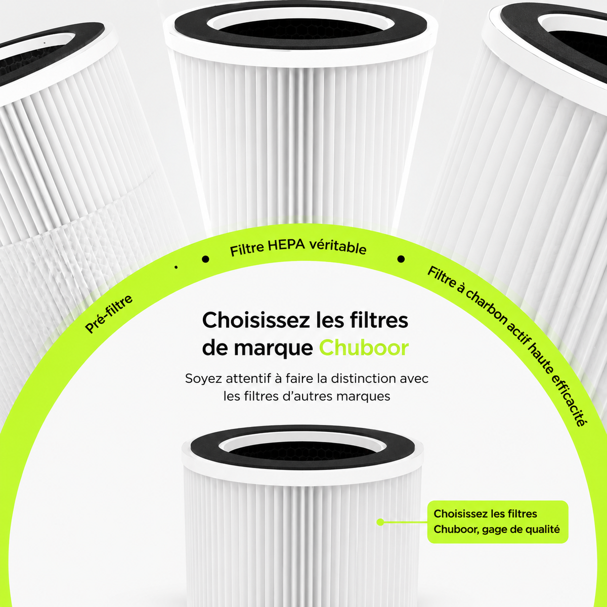HEPA PJ01 — Filtre de rechange pour ORYN Sense PJ01