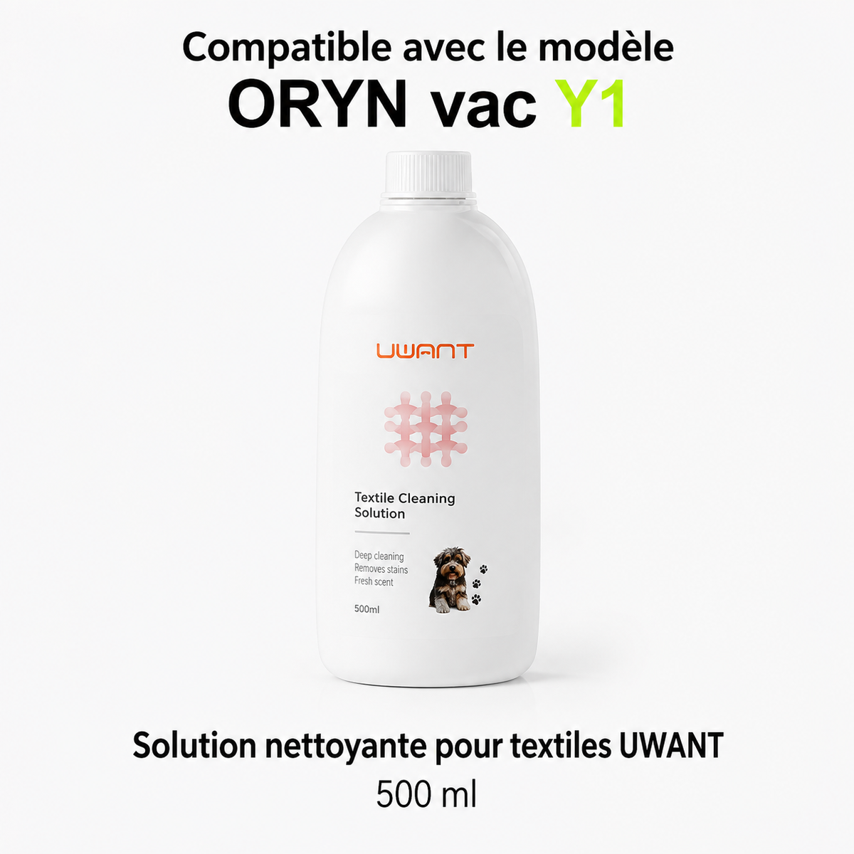 Clean 500mL — Liquide nettoyant pour ORYN Vac Y1
