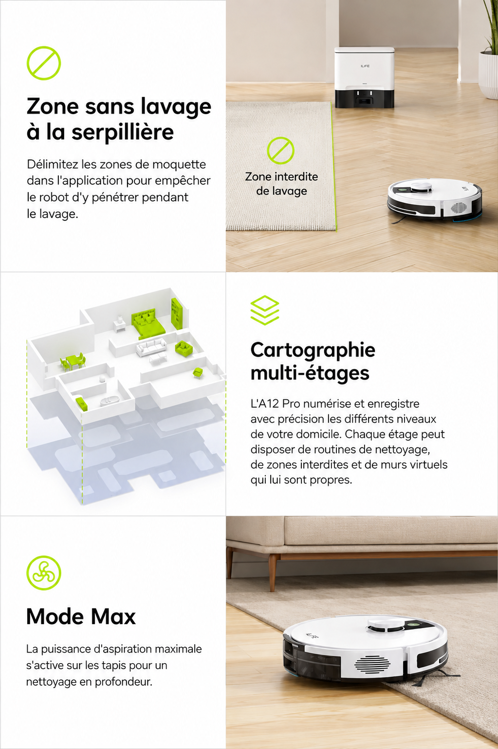 ORYN Vac R12 — Robot aspirateur laveur