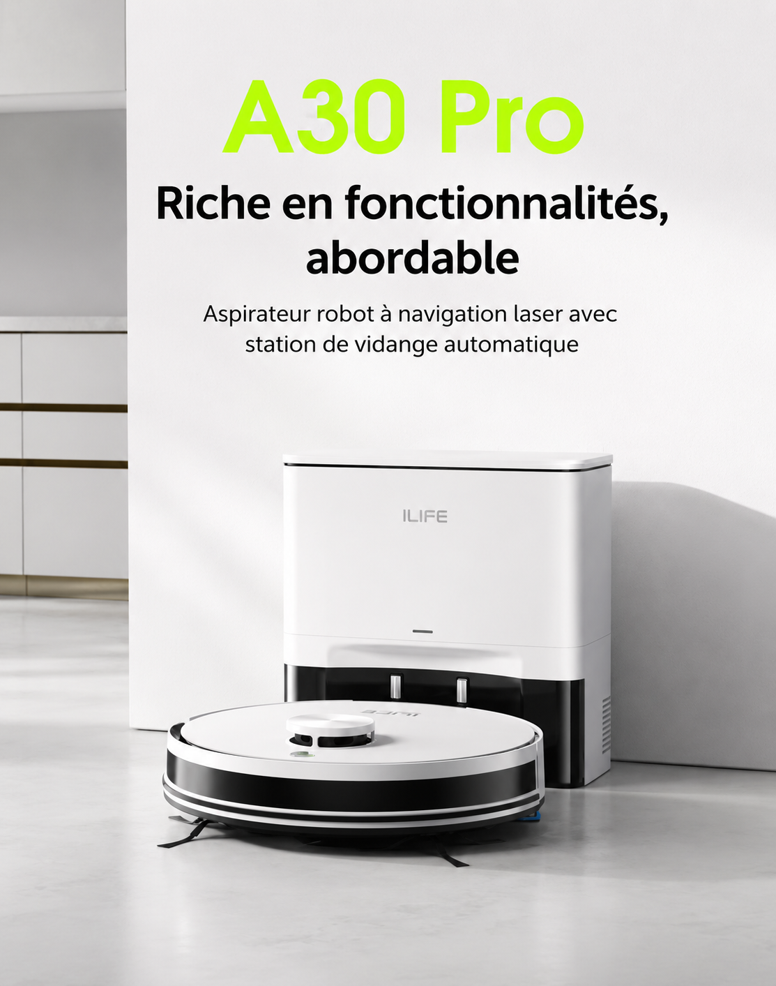 ORYN Vac R30 Pro — Robot aspirateur laveur