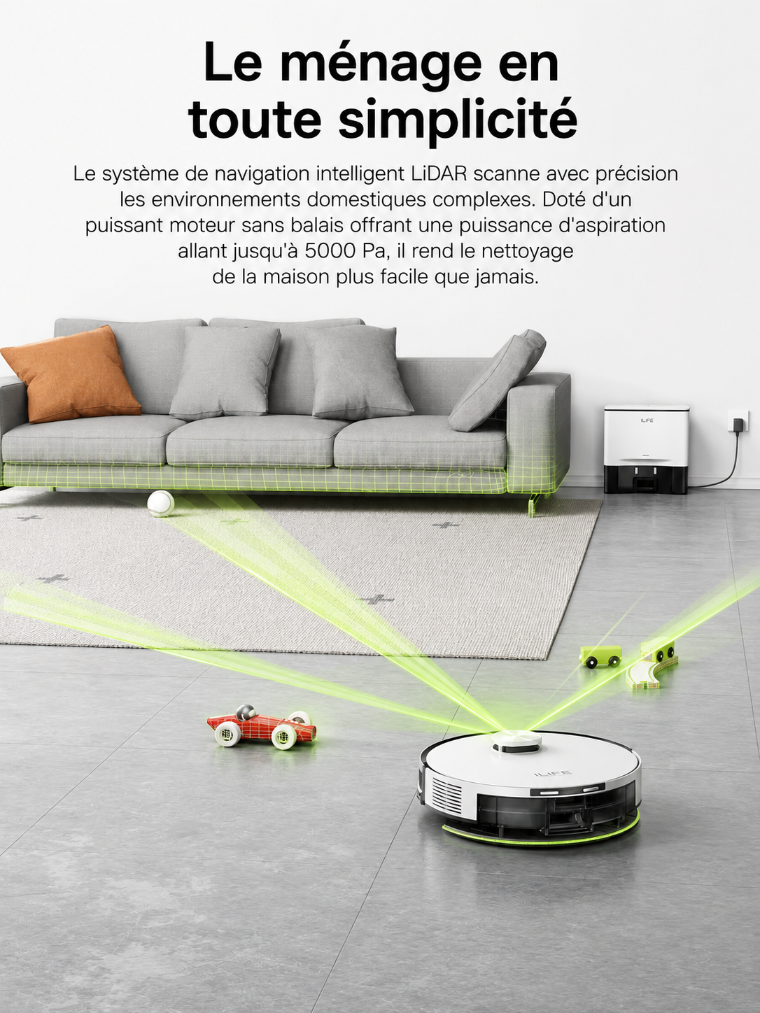 ORYN Vac R30 Pro — Robot aspirateur laveur