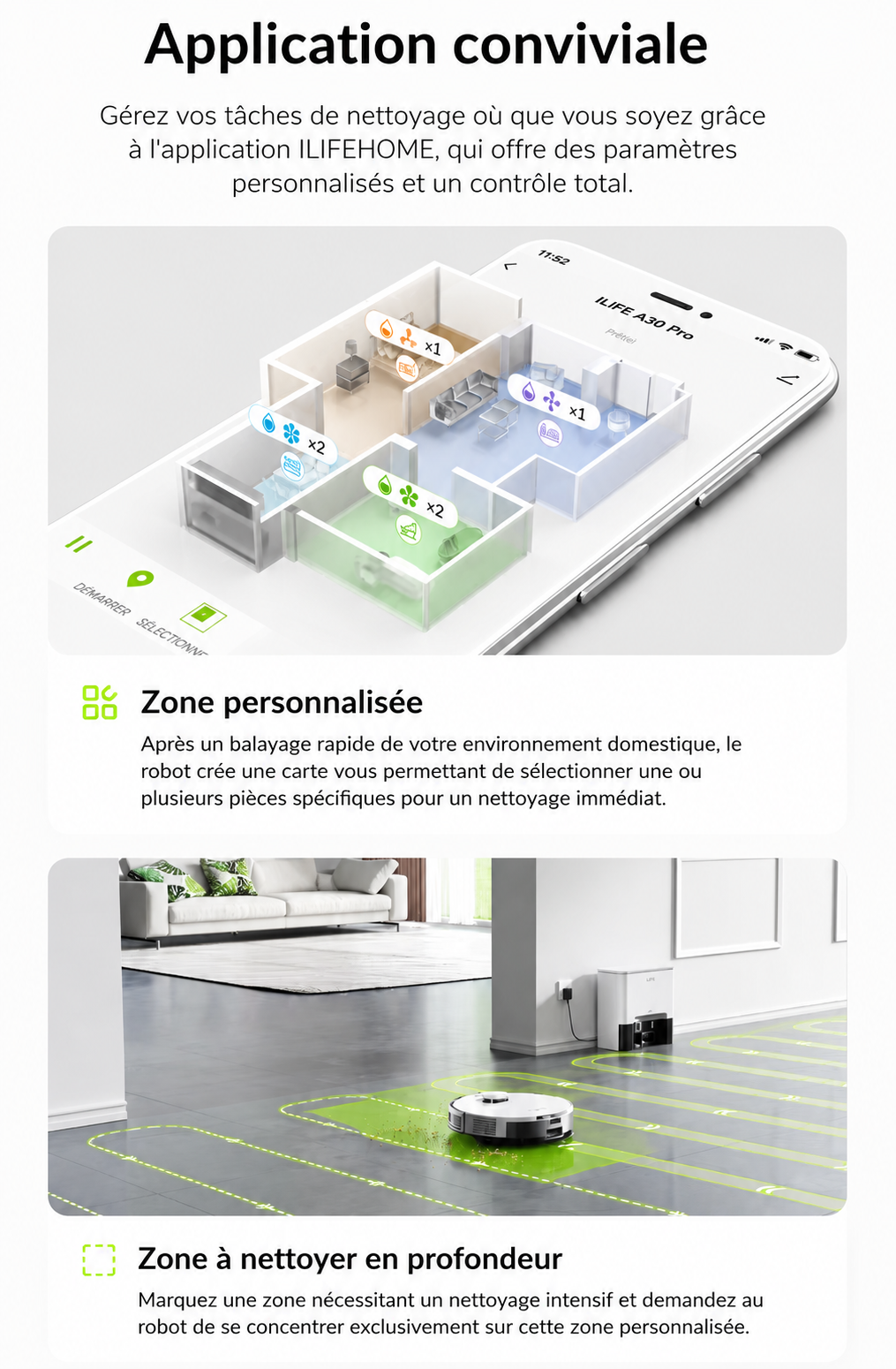ORYN Vac R30 Pro — Robot aspirateur laveur