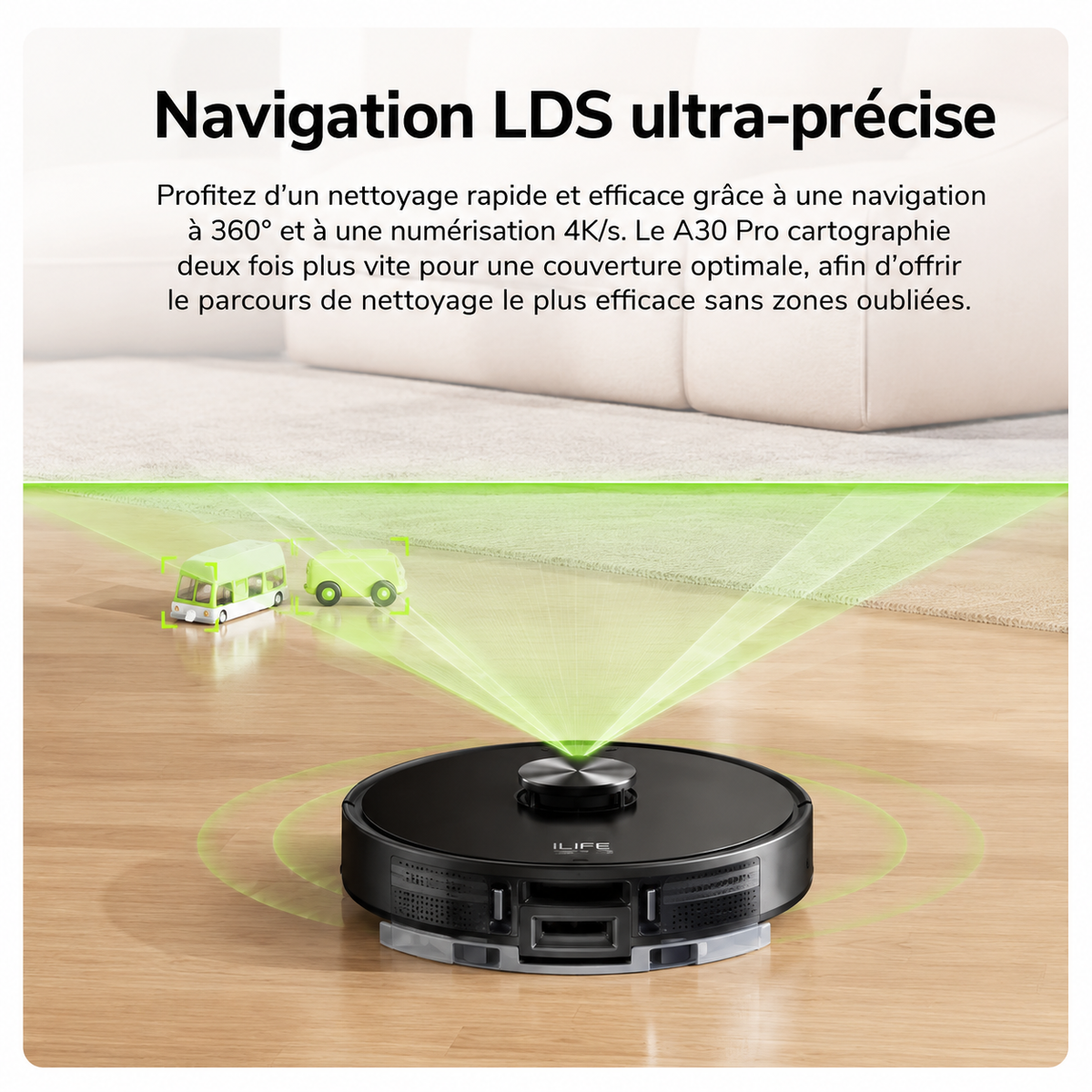 ORYN Vac R20 Ultra — Robot aspirateur laveur