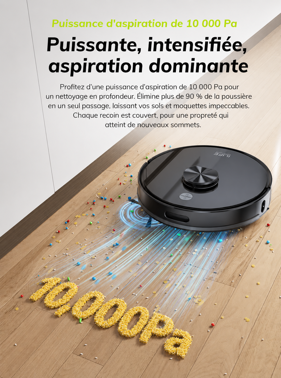 ORYN Vac R20 Ultra — Robot aspirateur laveur