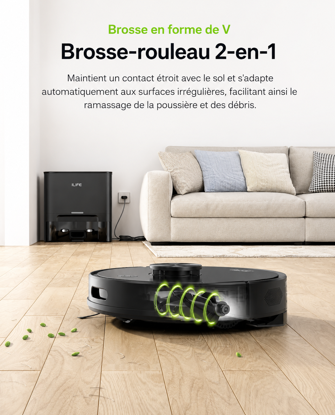 ORYN Vac R20 Ultra — Robot aspirateur laveur