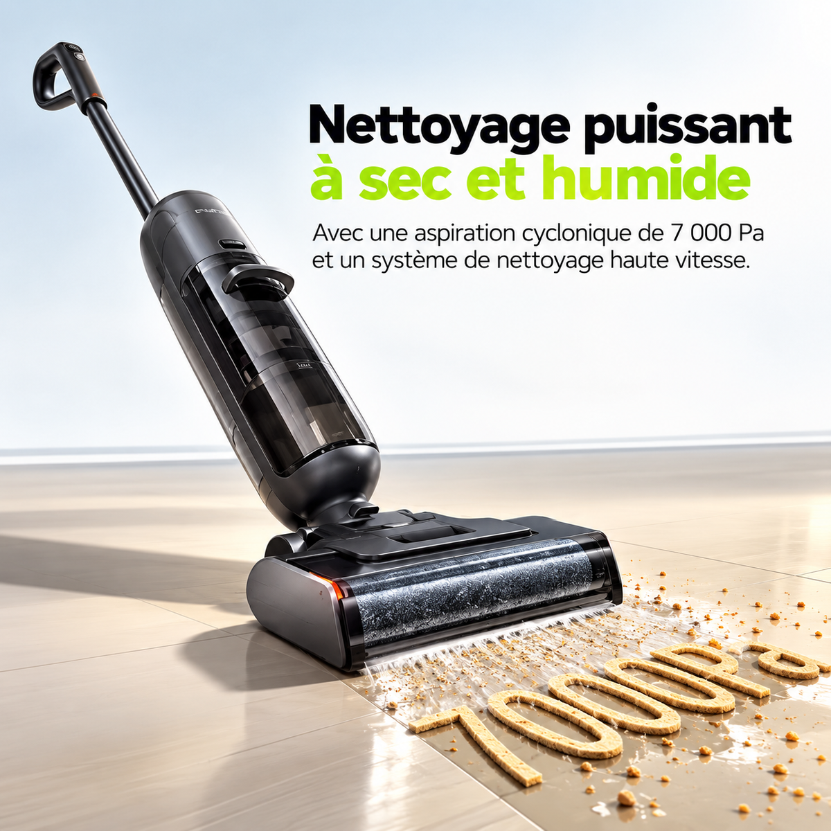 ORYN Vac W9 — Aspirateur balai laveur sans fil